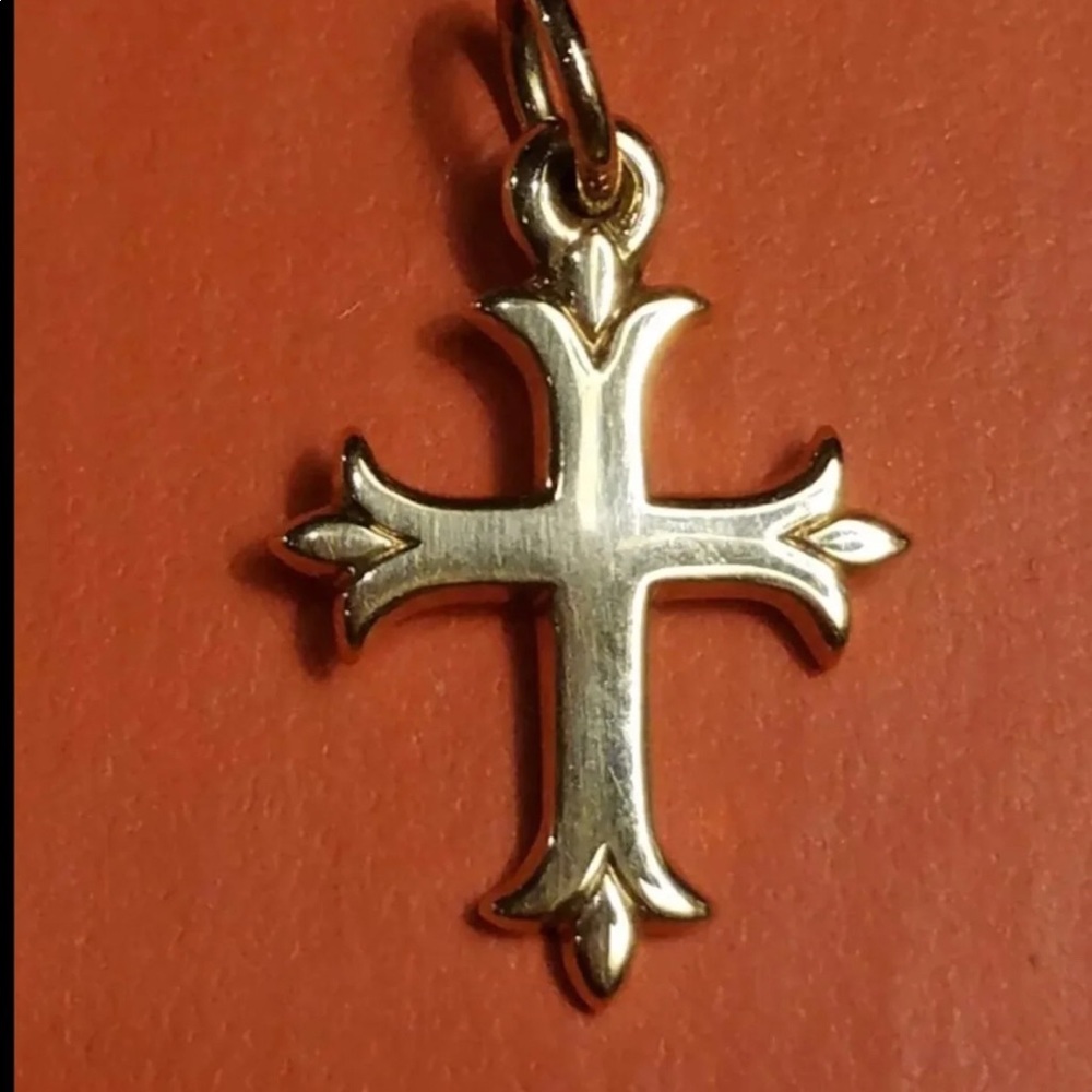 COPY - James Avery 14k Gold Cross Charm Pendant
